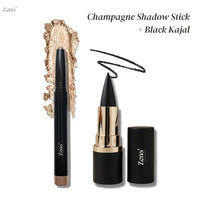 Champagne Shadow+Black Kajal