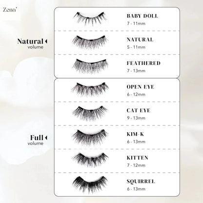Classy Winged Magnetic False Lashes