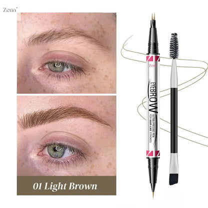 Fluffy Up 2-in-1 Brow Pen