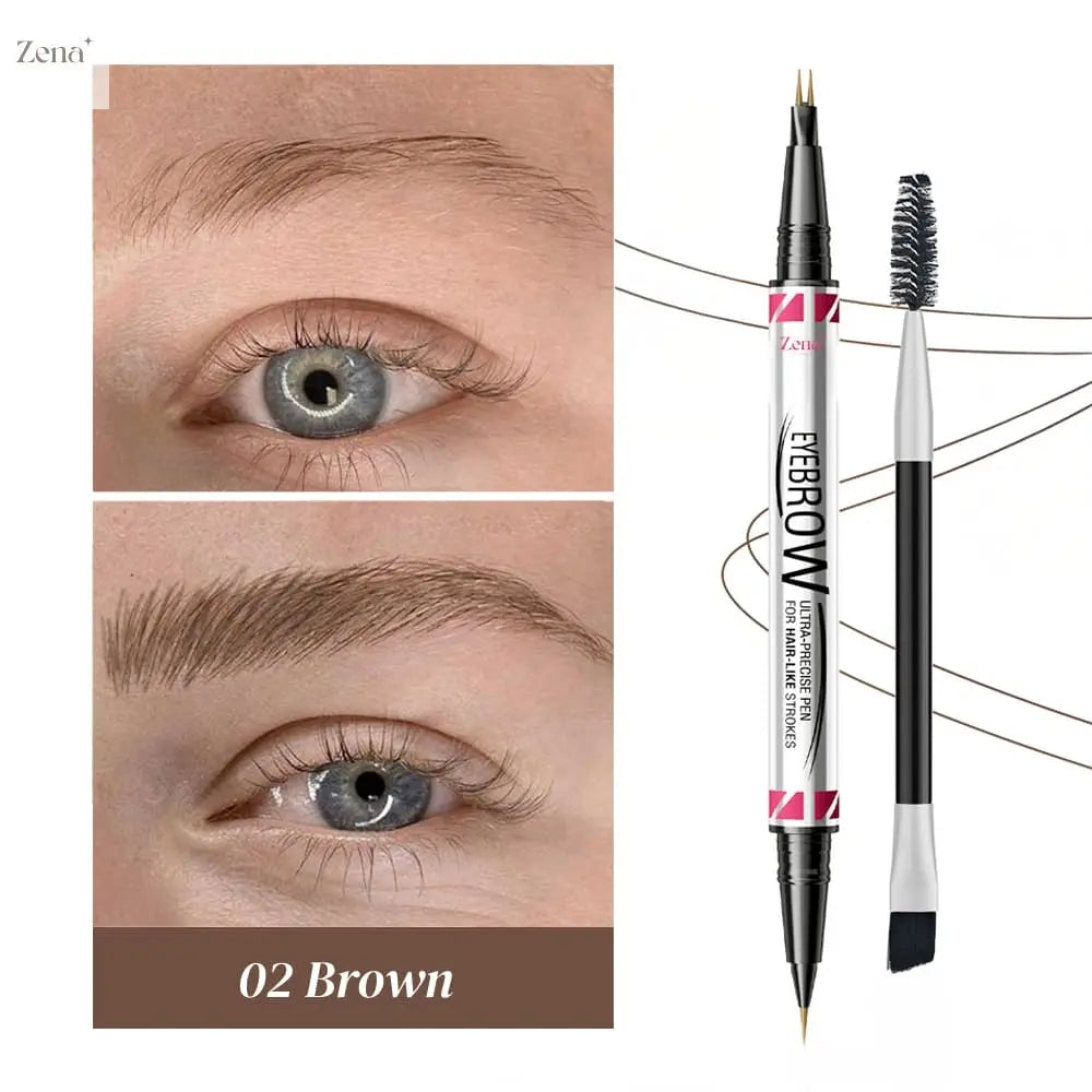 Fluffy Up 2-in-1 Brow Pen