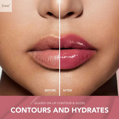 Glazed On Lip Contour & Gloss