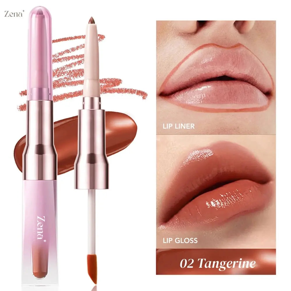 Glazed On Lip Contour & Gloss