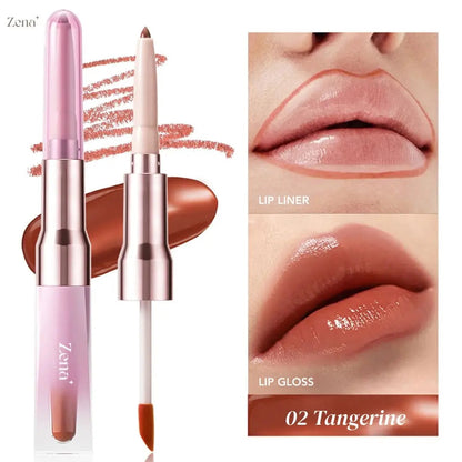 Glazed On Lip Contour & Gloss