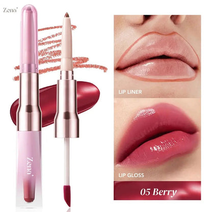 Glazed On Lip Contour & Gloss