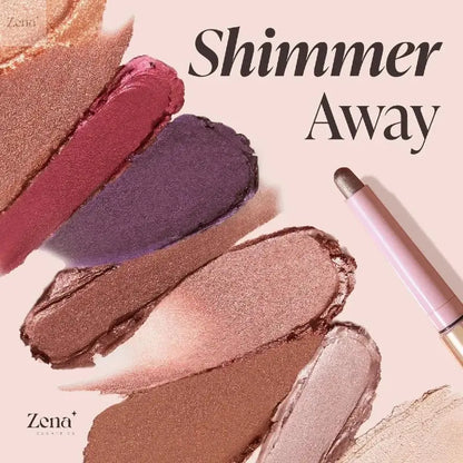 Glimmer & Glow: 5-Piece Glitter Cream Eyeshadow Stick Set