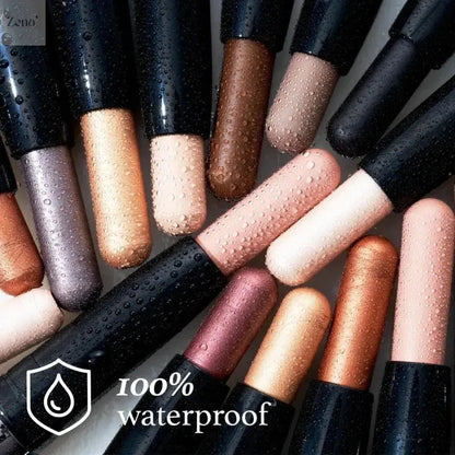 Glimmer & Glow: 5-Piece Glitter Cream Eyeshadow Stick Set