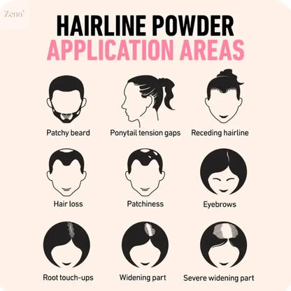 Hairline Dye Powder for Root Touch-Up
